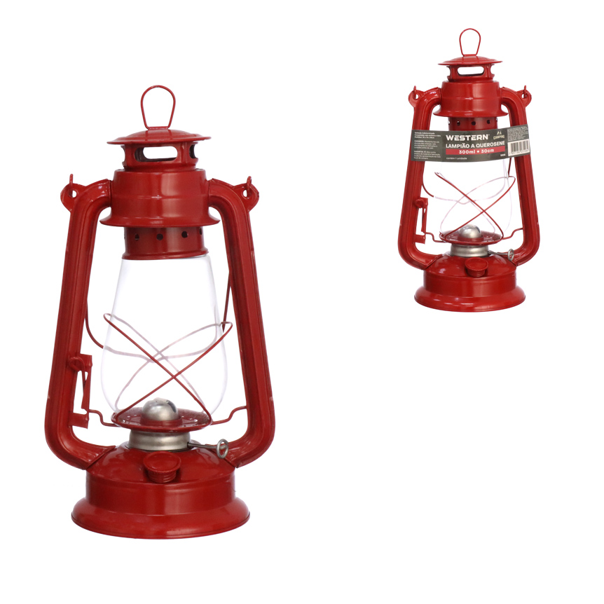 LAMPIAO A QUEROSENE 300ML 30CM
