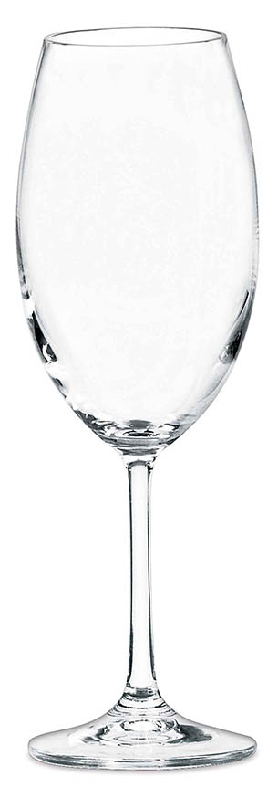 TACA PARA VINHO CHARDONNAY DE CRISTAL BARBARA 400ML 6 PECAS