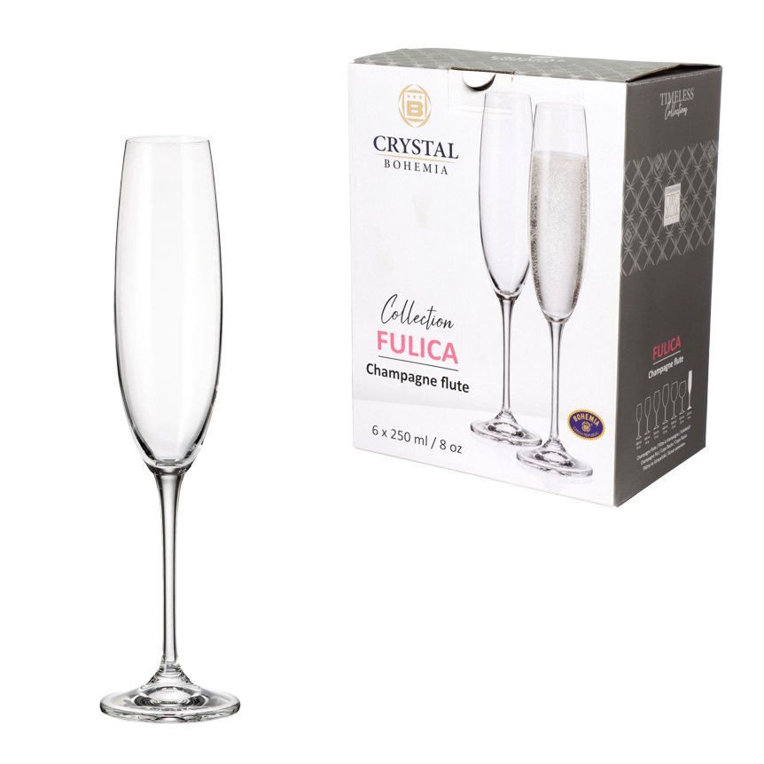 TACA CHAMP FULICA 250ML 6PC