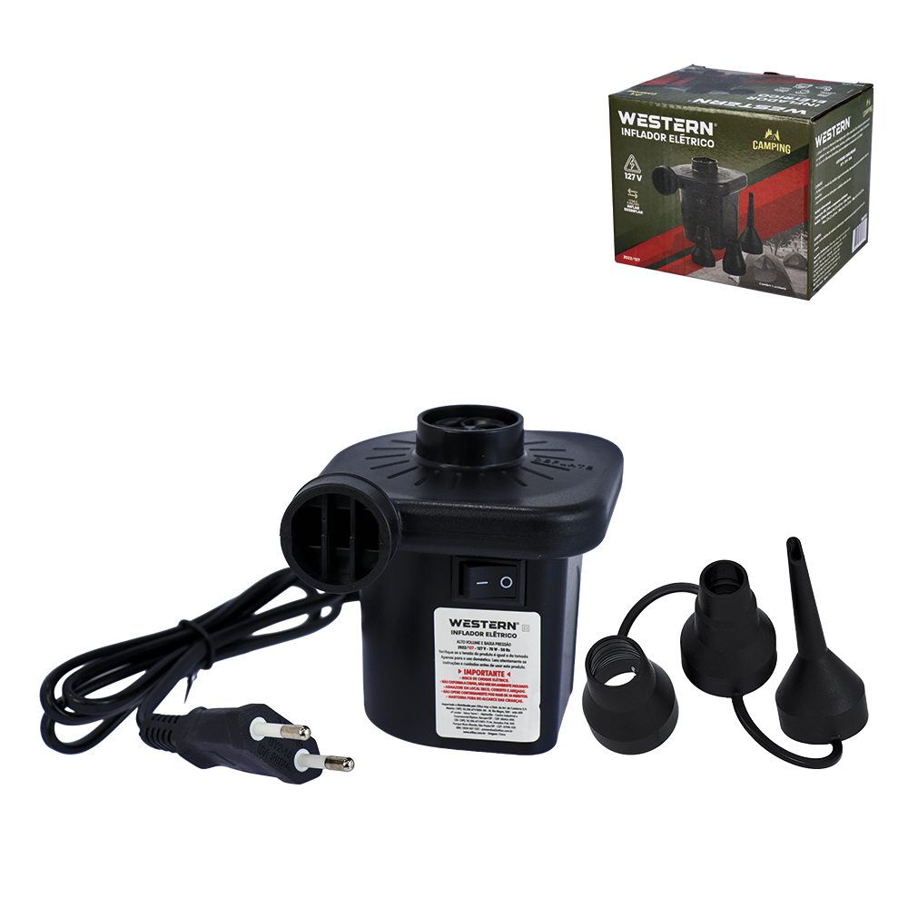 INFLADOR ELETRICO 127V / 70W