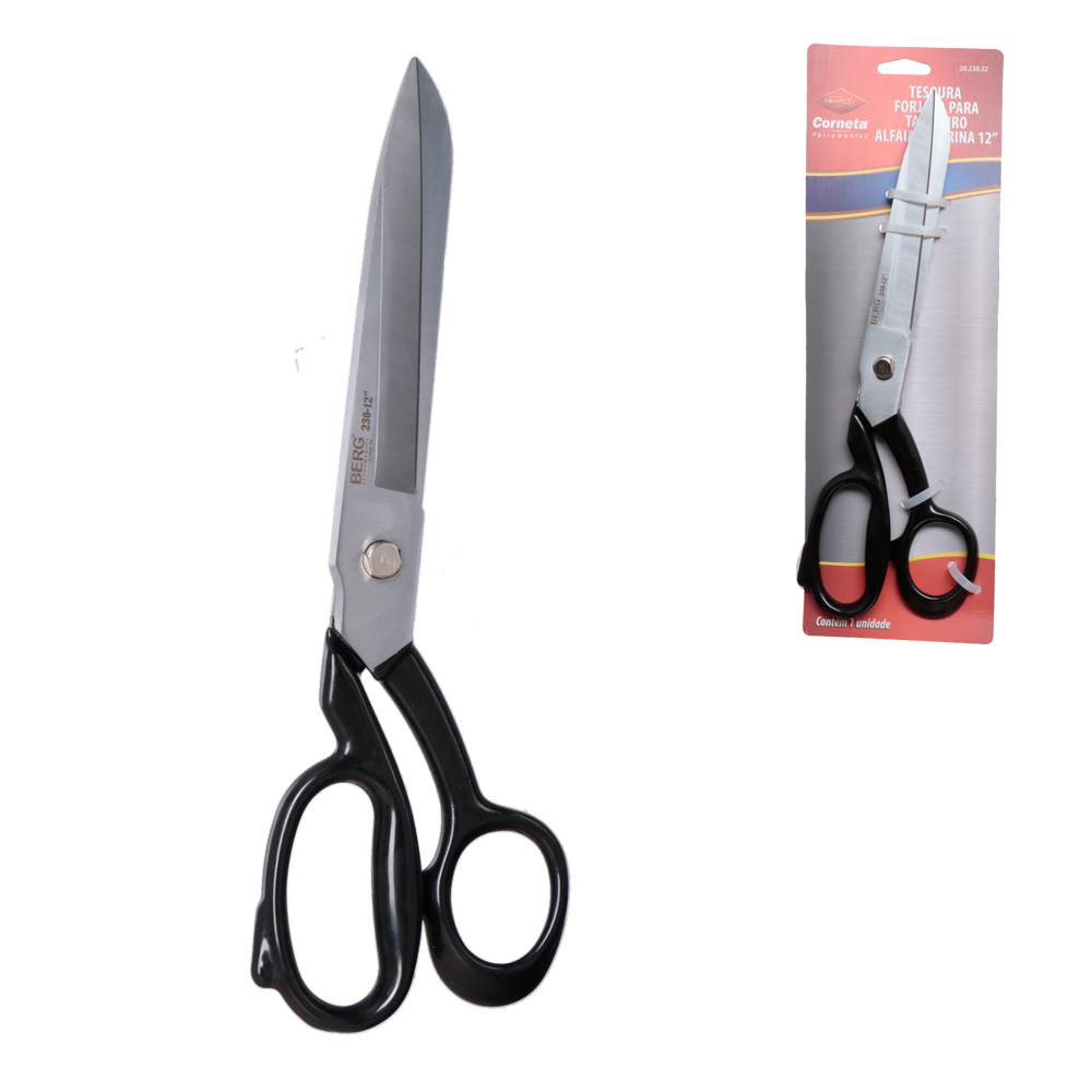 TESOURA FORJADA TAPECEIRO ALFAIATE CRINA 12"