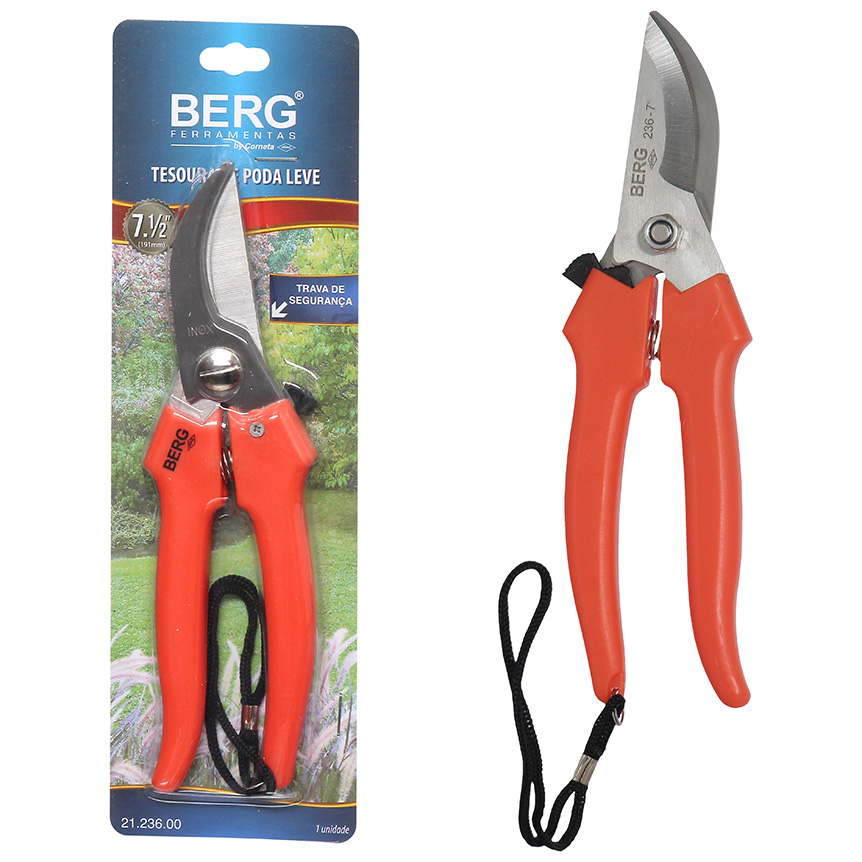 TESOURA PARA PODA LEVE 7 BERG 1/2"