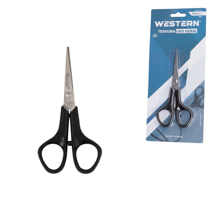 TESOURA DE USO GERAL 5"