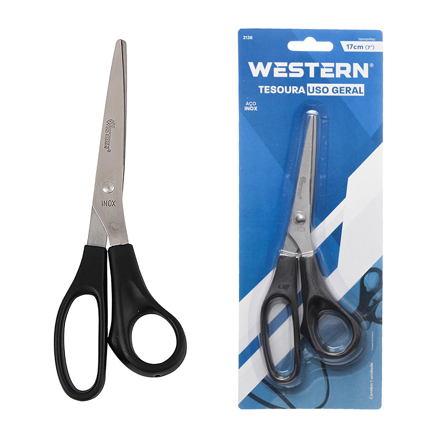 TESOURA DE USO GERAL 7"