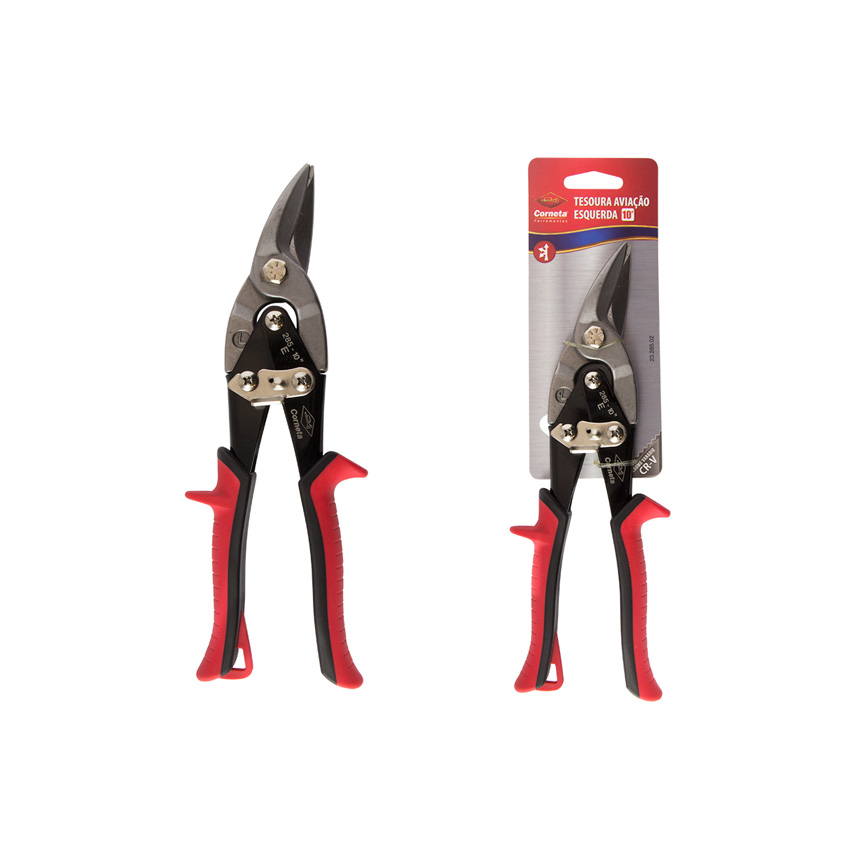 TESOURA  AVIACAO ESQUERDA 10"