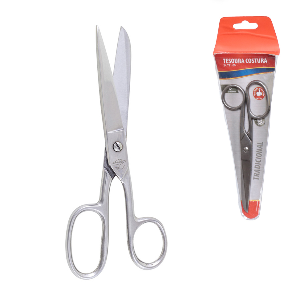 TESOURA TRADICIONAL PARA COSTURA 6"