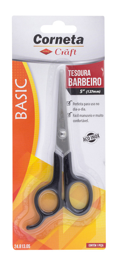 TESOURA BARBEIRO 5" BASIC