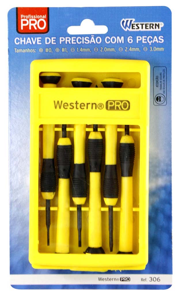CHAVE PRECISAO 6 PCS WESTERN