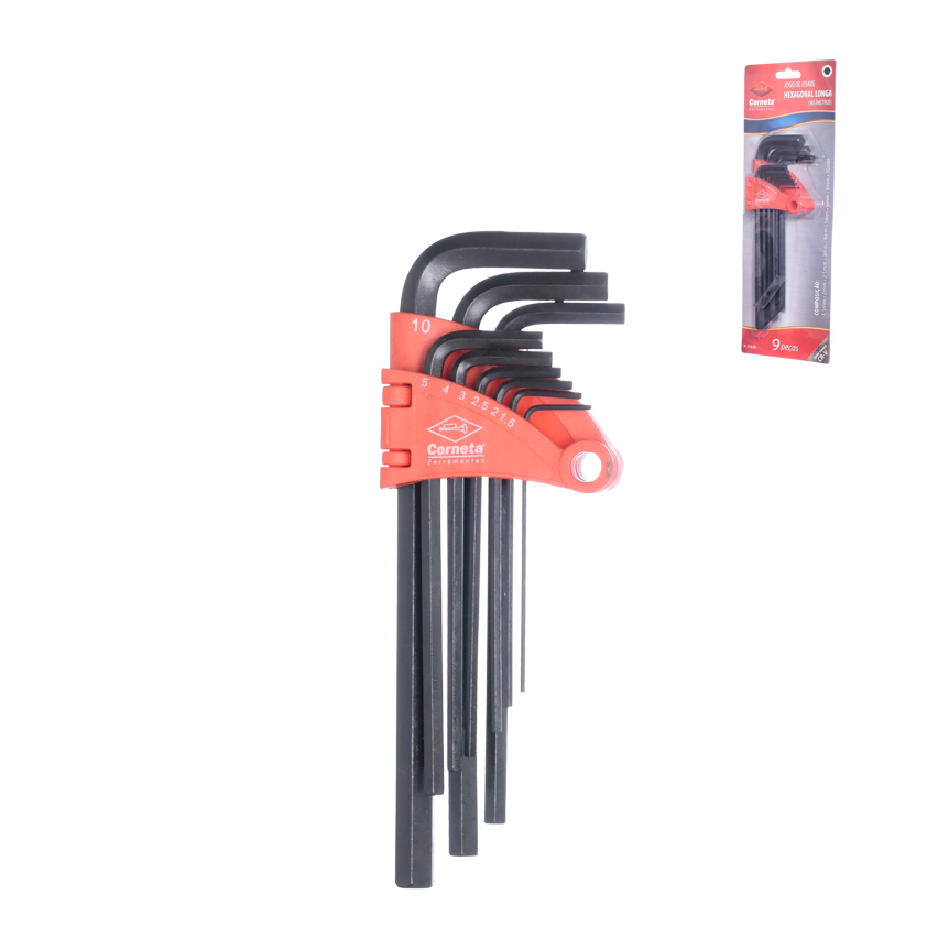 CHAVE ALLEN LONGA 1,5-10 9PC
