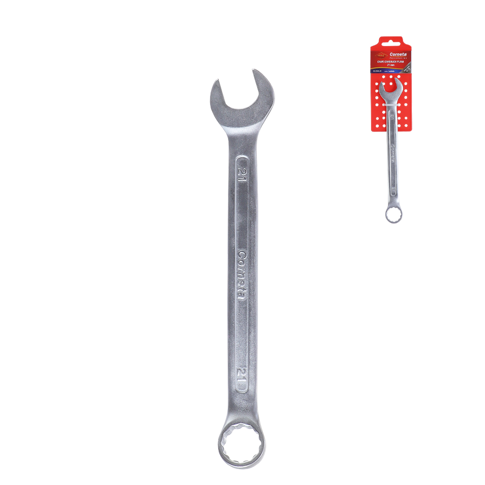 CHAVE COMB PLANA 21MM CORNETA