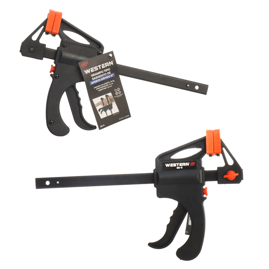 GRAMPO SARGENTO UNIVERSAL DE APERTO RAPIDO 6"