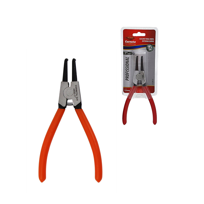 ALICATE ANEIS EXTERNO 7 CURVO