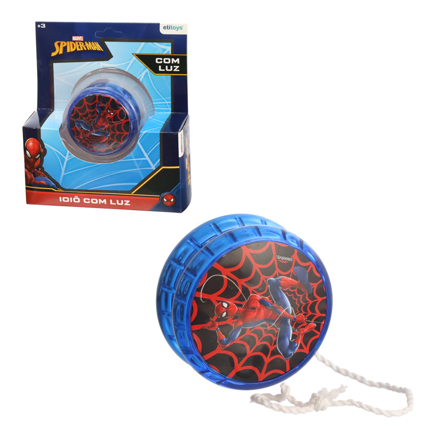 IOIO COM LUZ SPIDERMAN