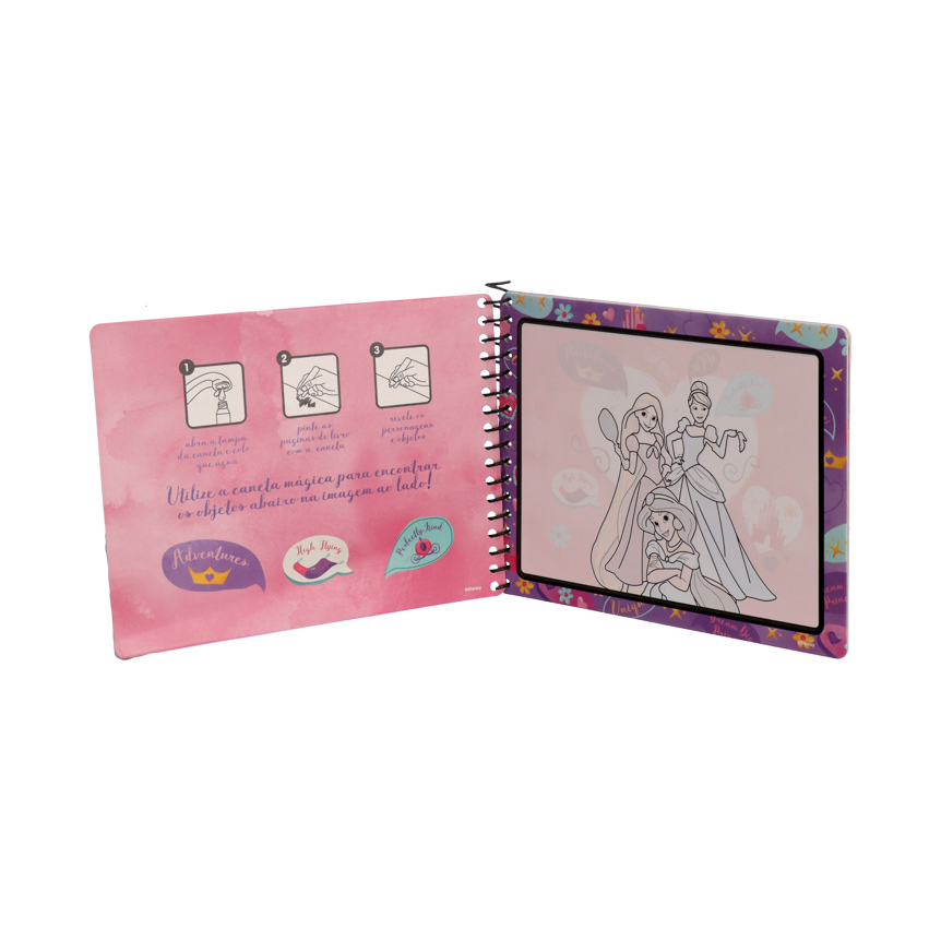 LIVRO MAGICO PARA COLORIR FROZEN