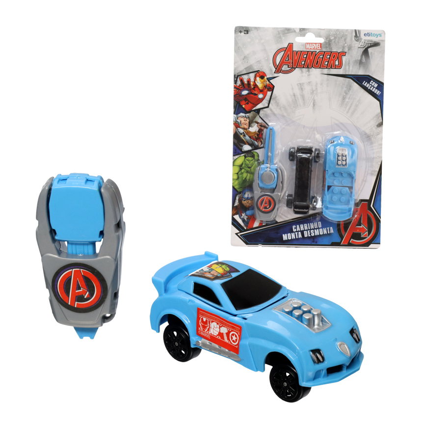 CARRINHO MONTA E DESMONTA AVENGERS