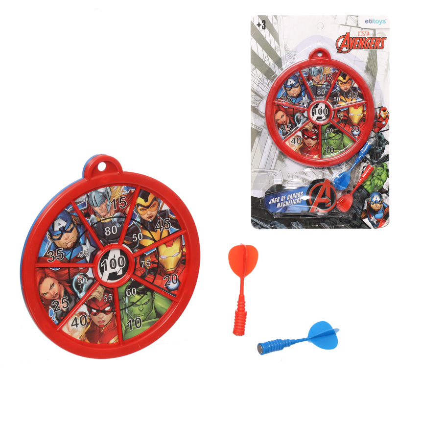 JOGO DE DARDOS MAGNETICO AVENGERS