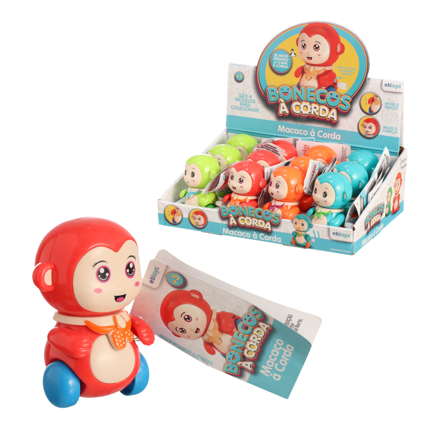 MACAQUINHO A CORDA DISPLAY