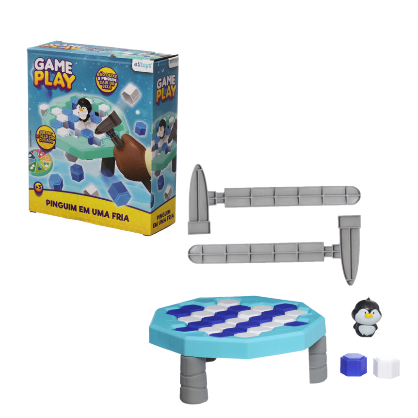 PINGUIM EM UMA FRIA