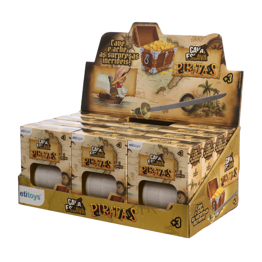 CAVA ESCAVA PIRATAS DISPLAY