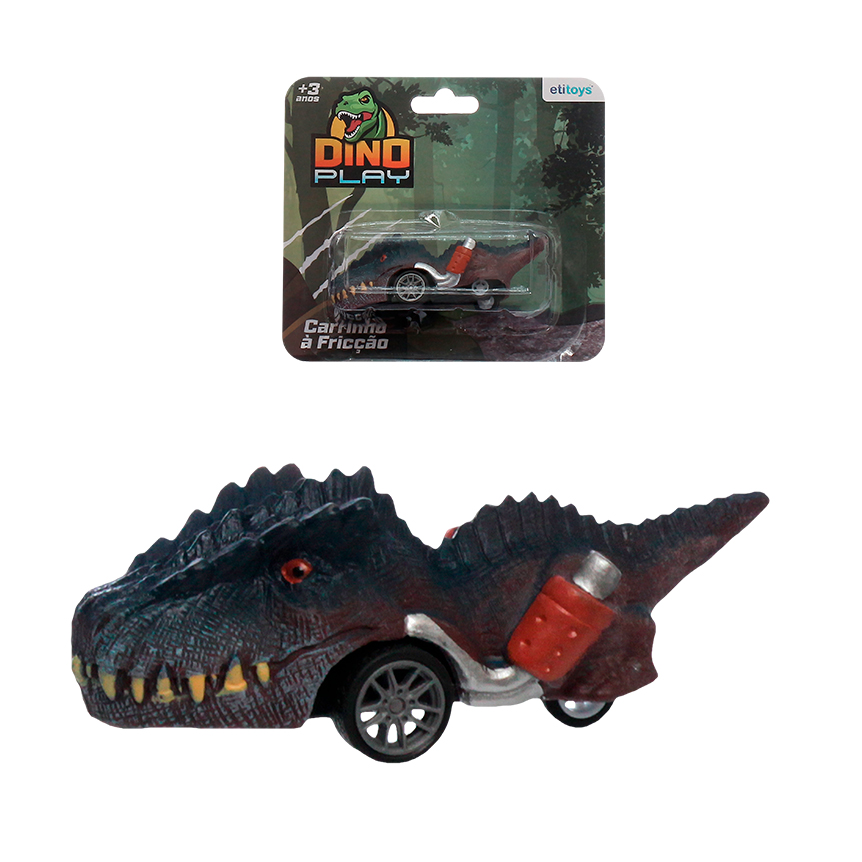 CARRINHO DINO A FRICCAO 10CM