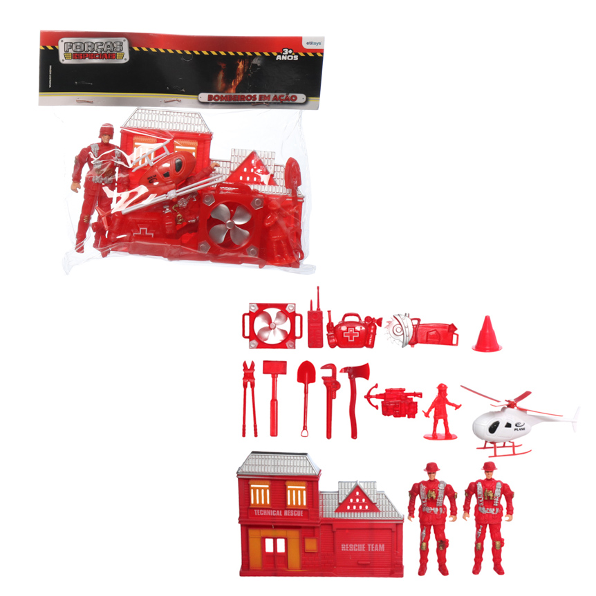 KIT FERRAMENTAS BOMBEIROS