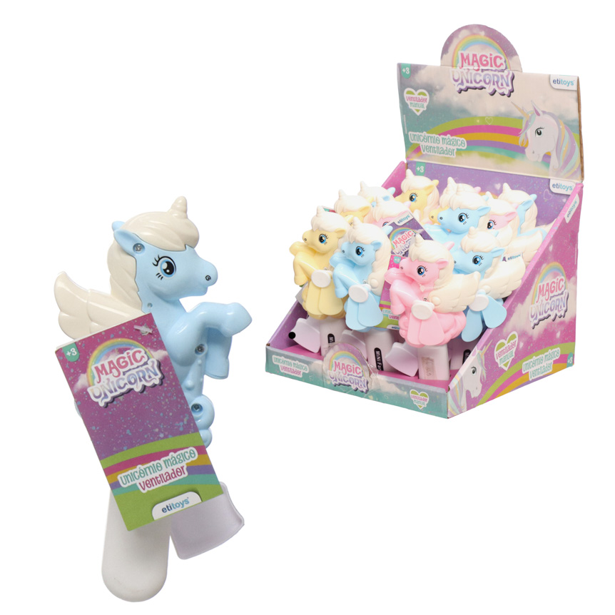UNICORNIO ENCANTADO VENTILADOR DISPLAY