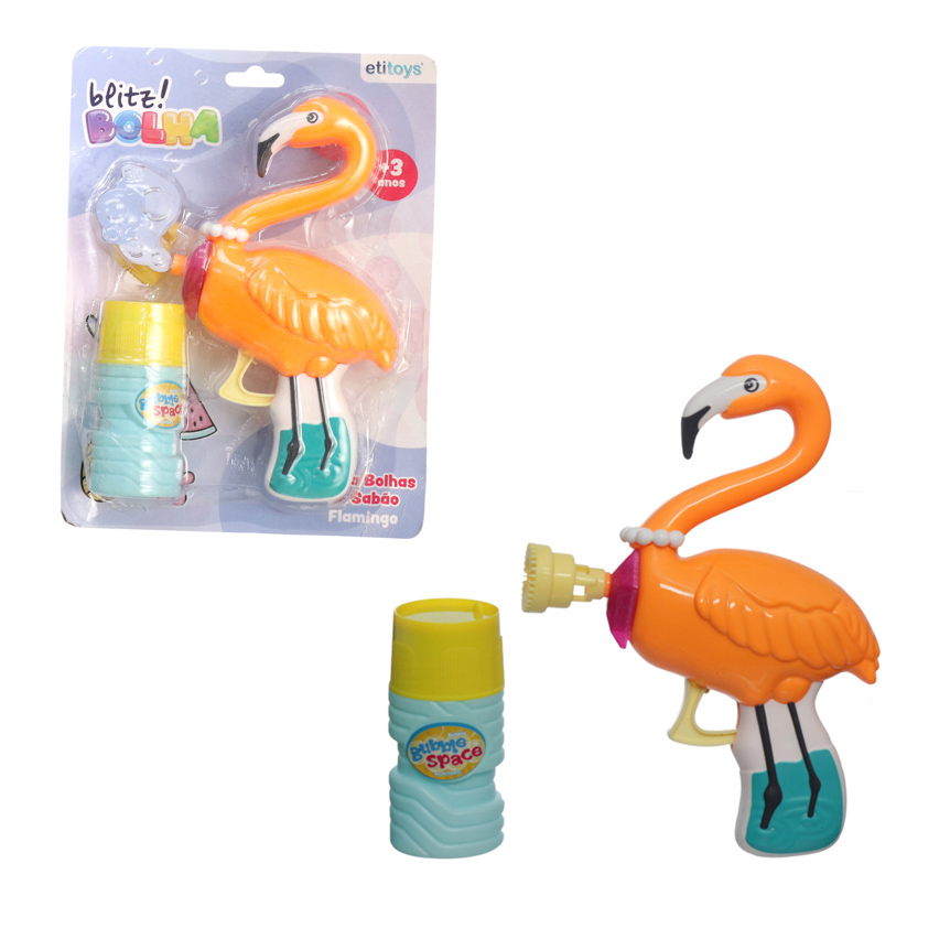 LANCA BOLHA DE SABAO FLAMINGO