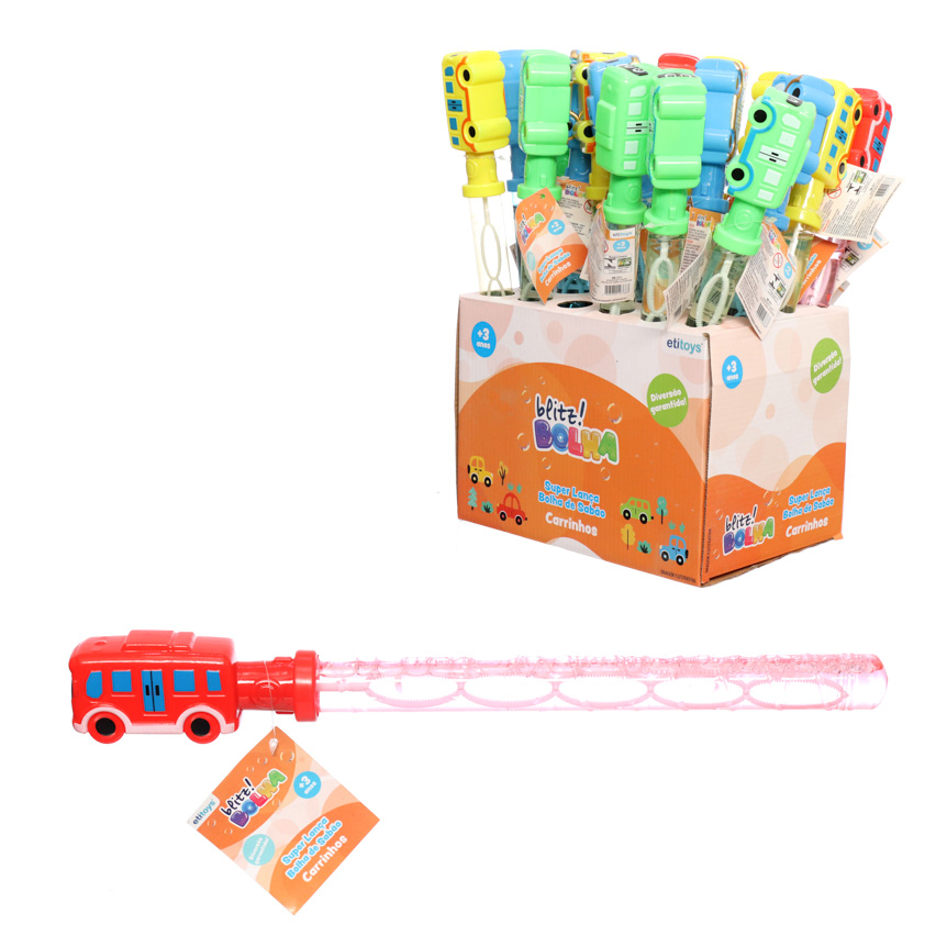LANCA BOLHAS DE SABAO CARRO DISPLAY
