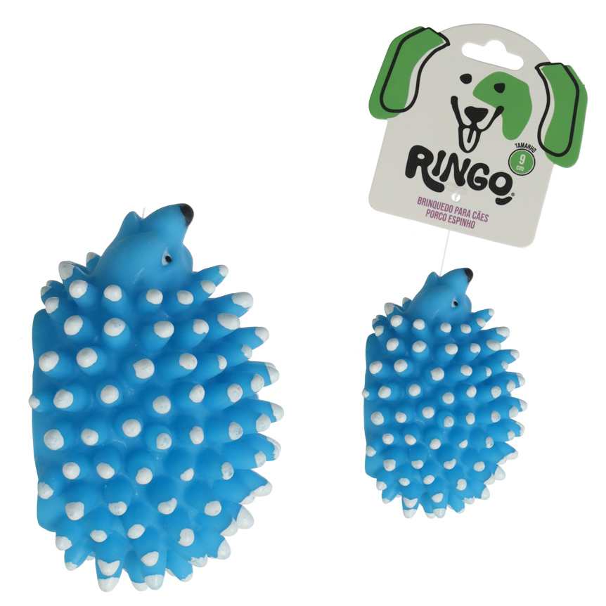 BRINQUEDO CAO PORCO ESPINHO 9CM