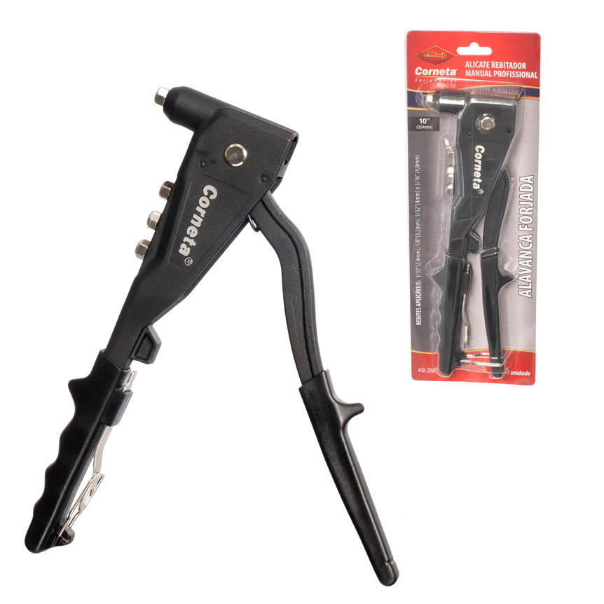 ALICATE REBITADOR MANUAL PROFISSIONAL 10"