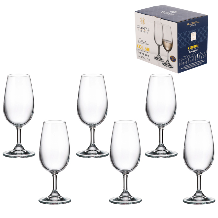 TACA ISO DE CRISTAL GASTRO 210ML 6 PECAS