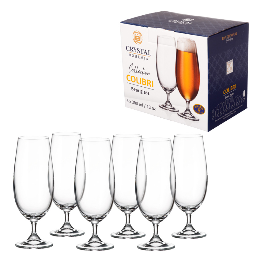 TACA PARA CERVEJA DE CRISTAL GASTRO 380ML