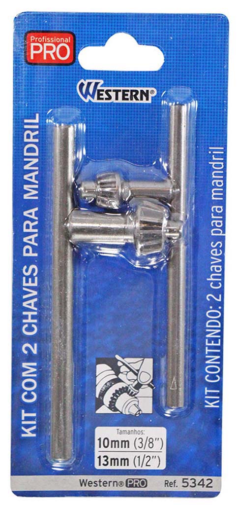 CHAVE MANDRIL 2P 1/2 3/8