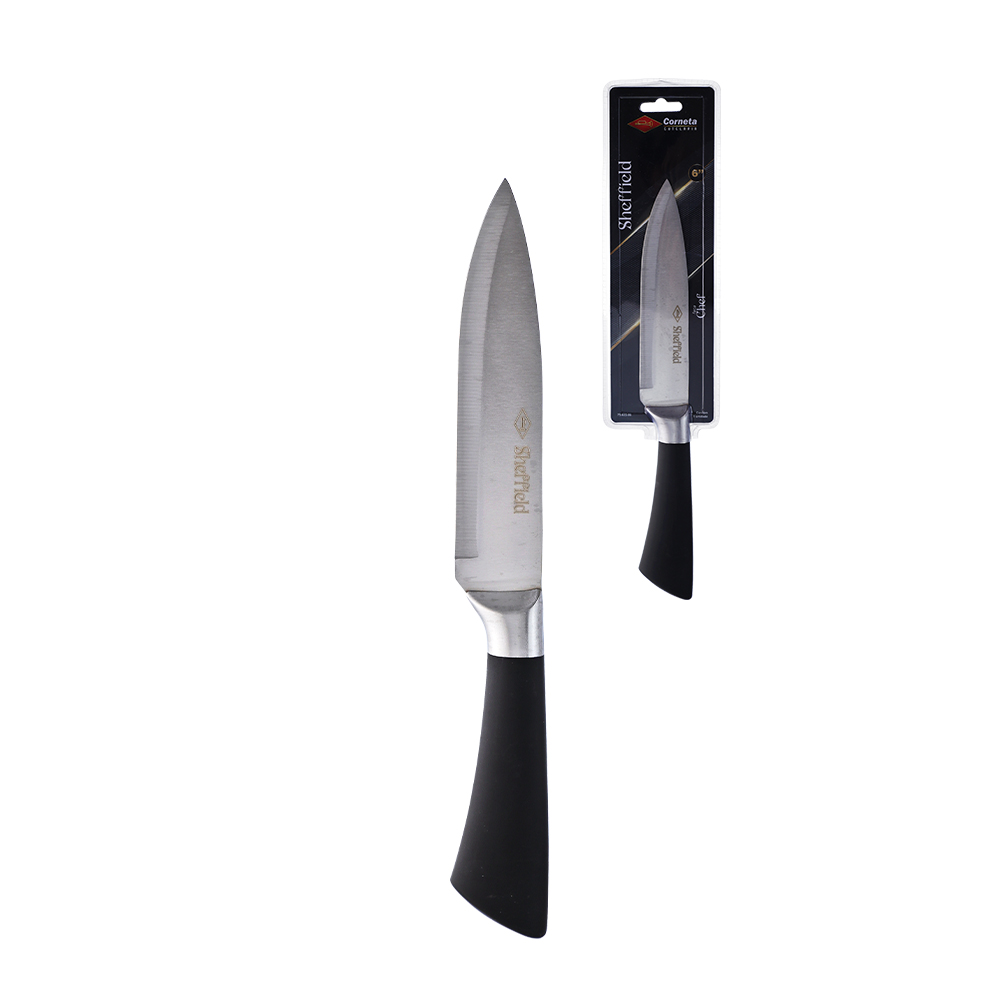 FACA CHEF SHEFFIELD 6" - CORNETA CUTELARIA