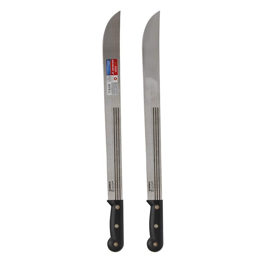 FACAO PARA MATO COM CABO PRETO GRANEL 20"