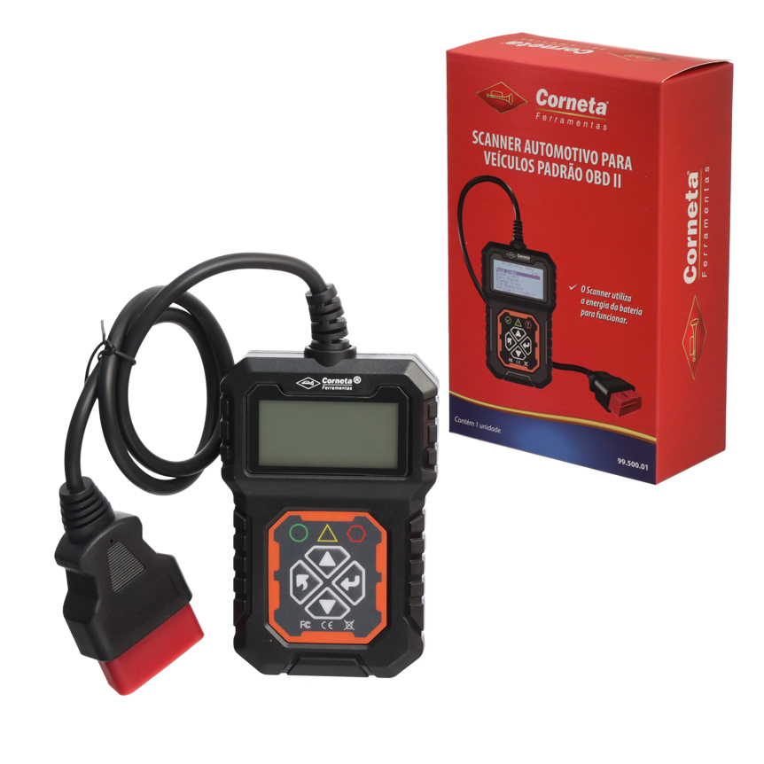 SCANNER AUTOMOTIVO PARA VEICULOS PADRAO OBD II