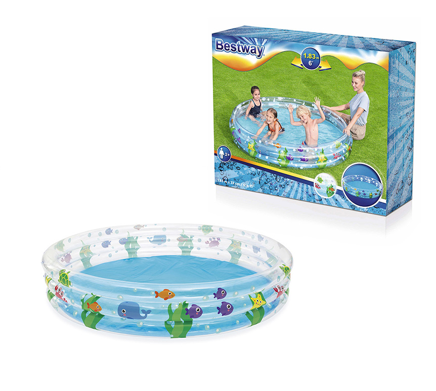 PISCINA INFLAVEL 480 LITROS 1,83M X 33CM
