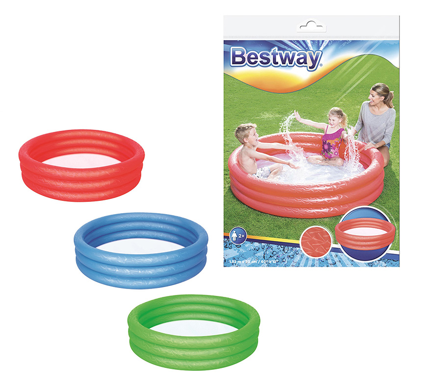 PISCINA INFLAVEL 3 ANEIS 282 LITROS