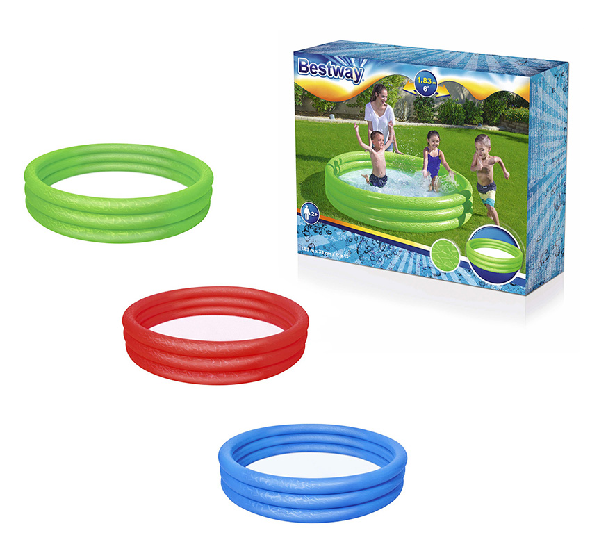 PISCINA INFLAVEL 3 ANEIS 480 LITROS