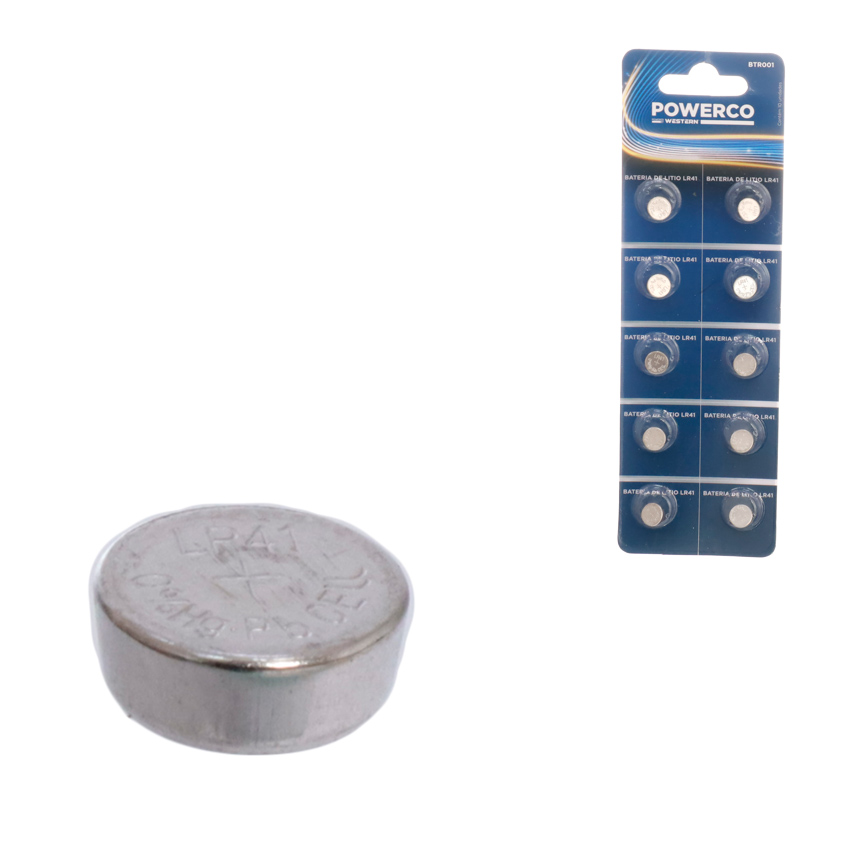 BATERIA DE LITIO LR41 10PC