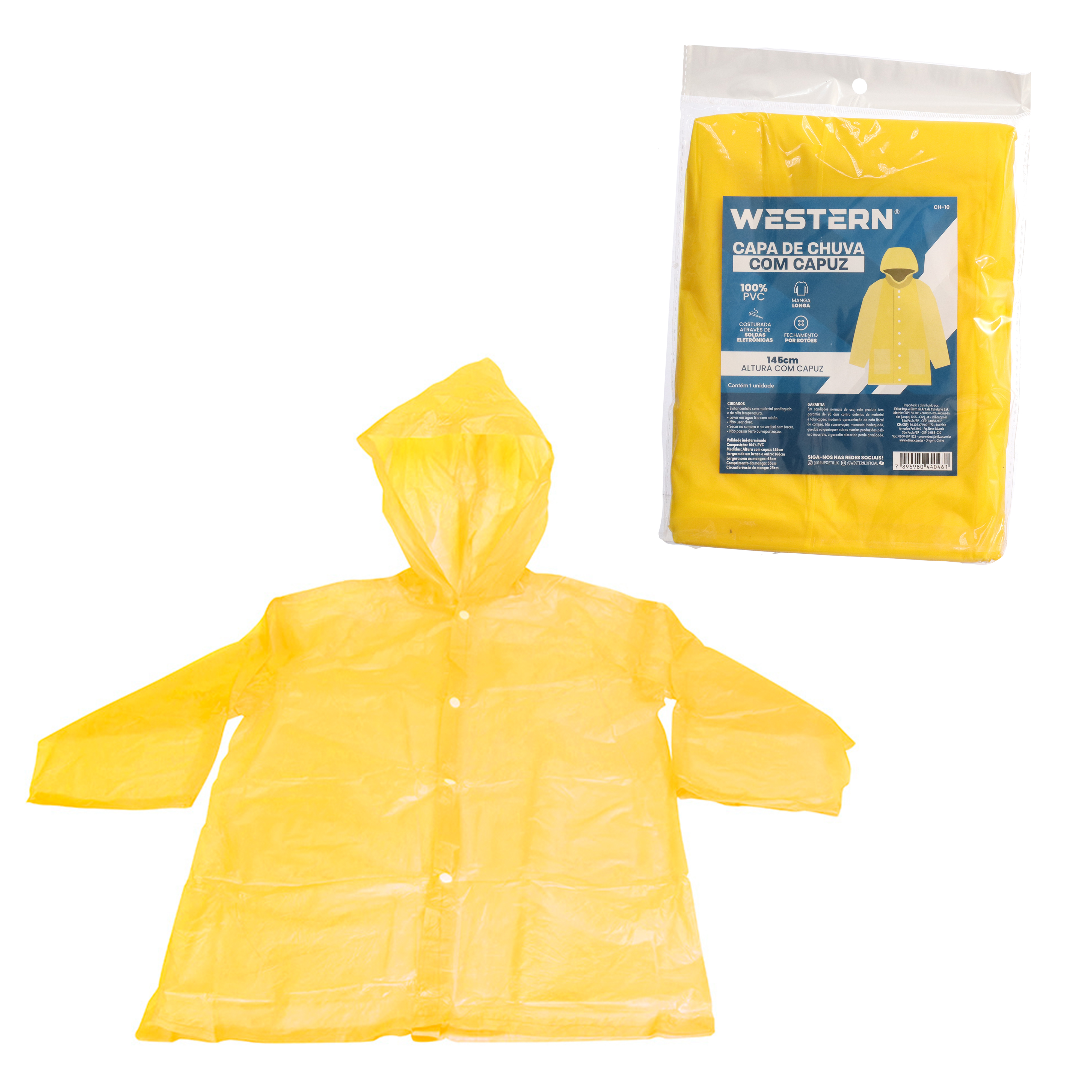 CAPA DE CHUVA PVC ADULTO