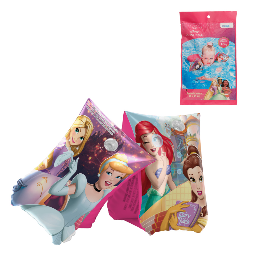 BOIA INFLAVEL PARA BRACO PRINCESAS 18X14CM