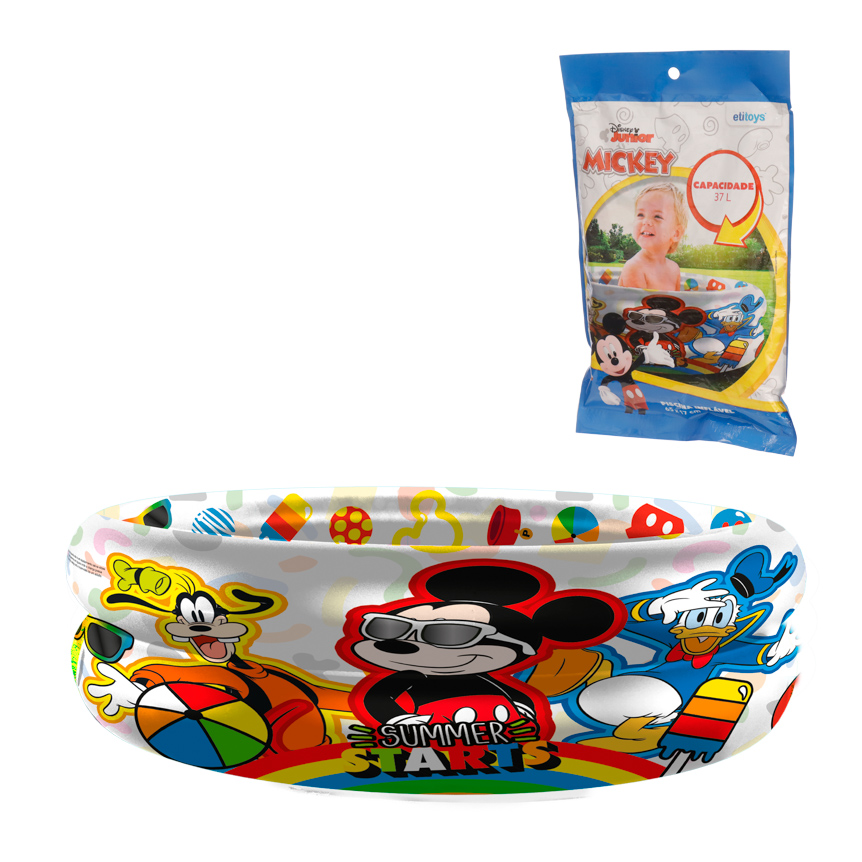 PISCINA INFLAVEL MICKEY 37 LITROS