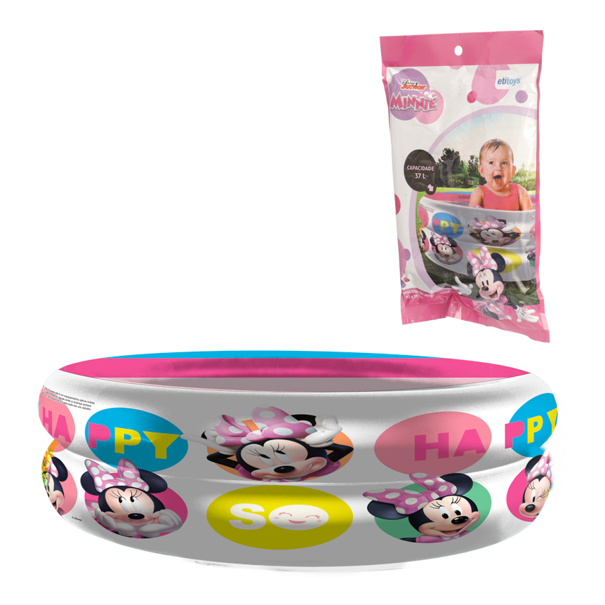 PISCINA INFLAVEL MINNIE 37 LITROS 