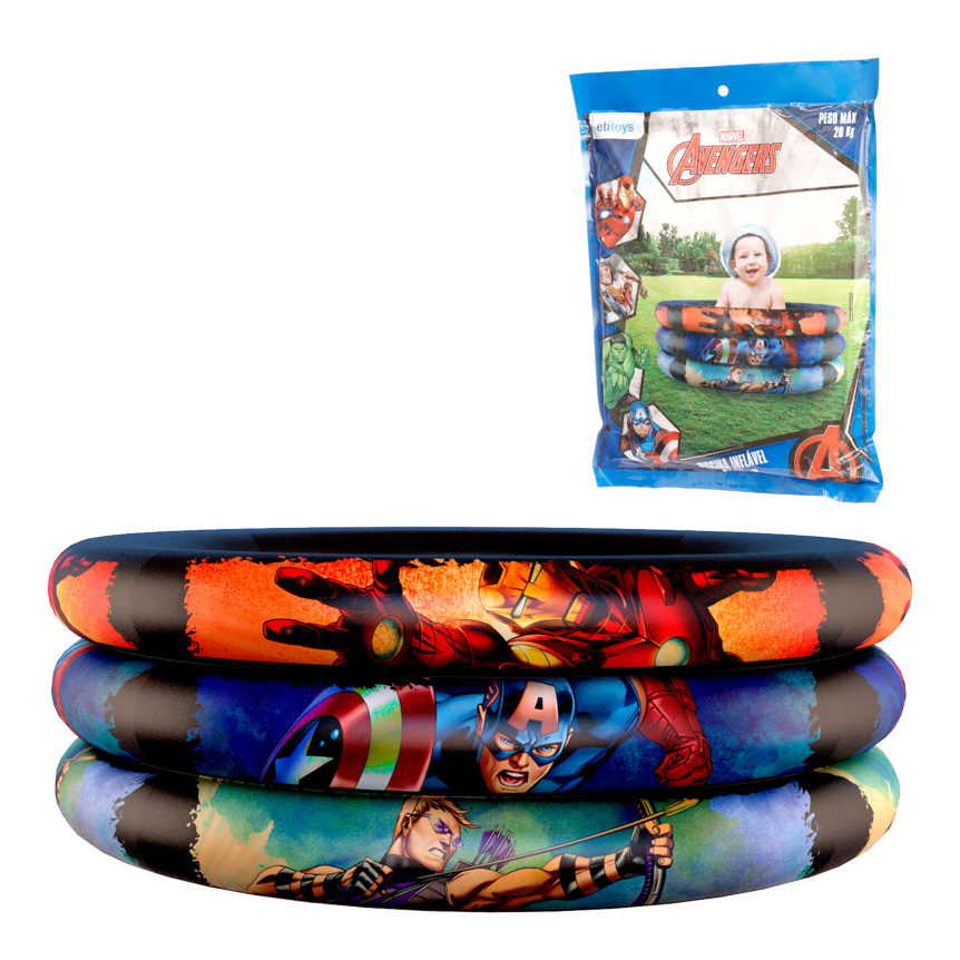 PISCINA INFLAVEL AVENGERS 100 LITROS