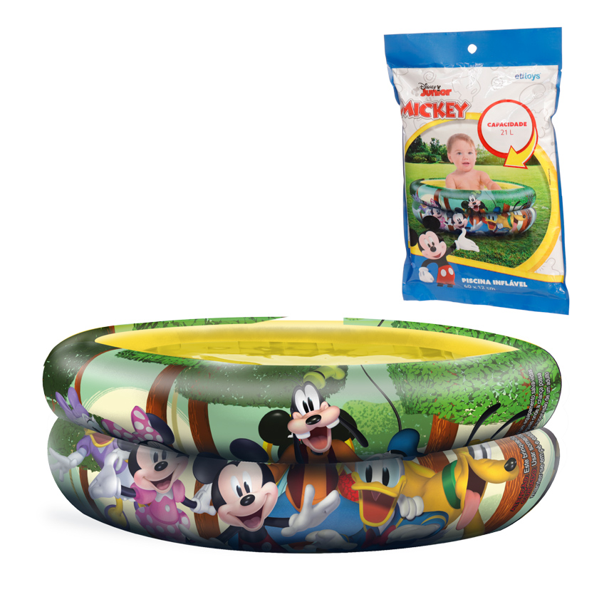 PISCINA INFLAVEL MICKEY 21 LITROS