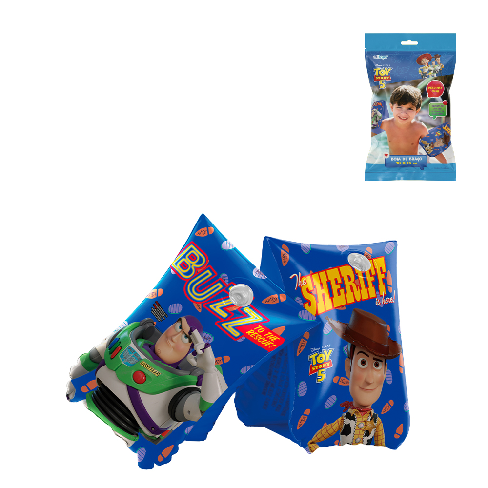 BOIA INFLAVEL PARA BRACO TOY STORY 18 X 14 CM