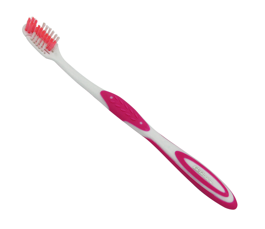 ESCOVA DENTAL MACIA ADULTO COM LIMPADOR DE LINGUA E PROTETOR DE CERDAS