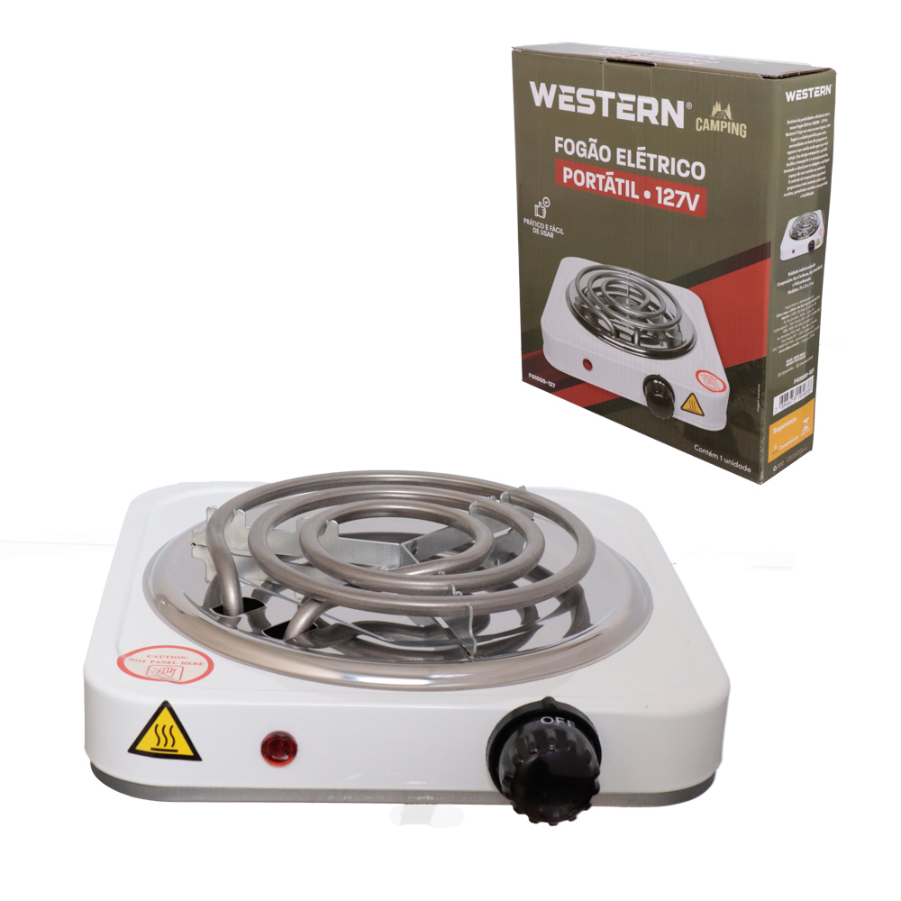 FOGAO ELETRICO PORTATIL 1 BOCA 127V - 1000W