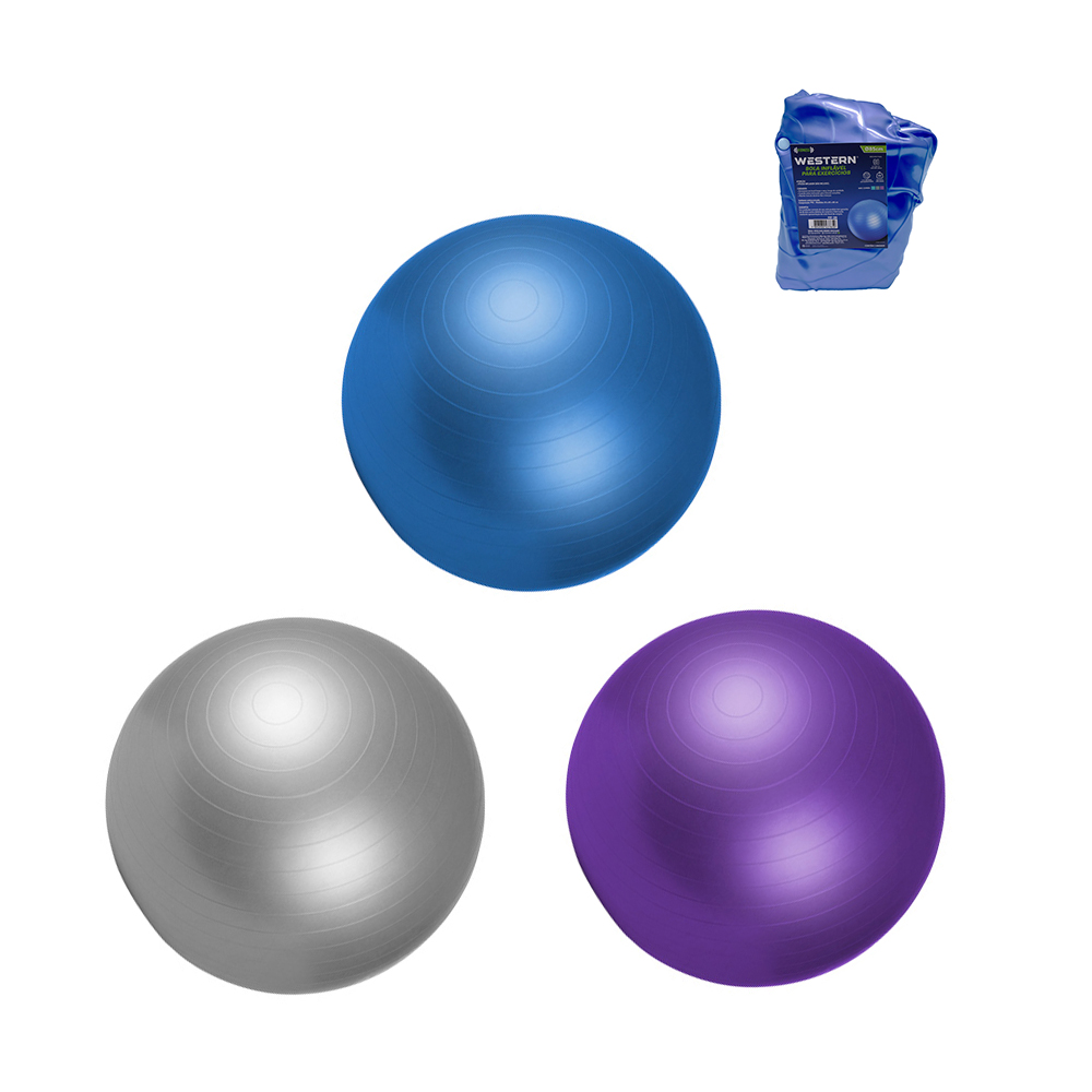 BOLA INFLAVEL PARA EXERCICIO 55CM